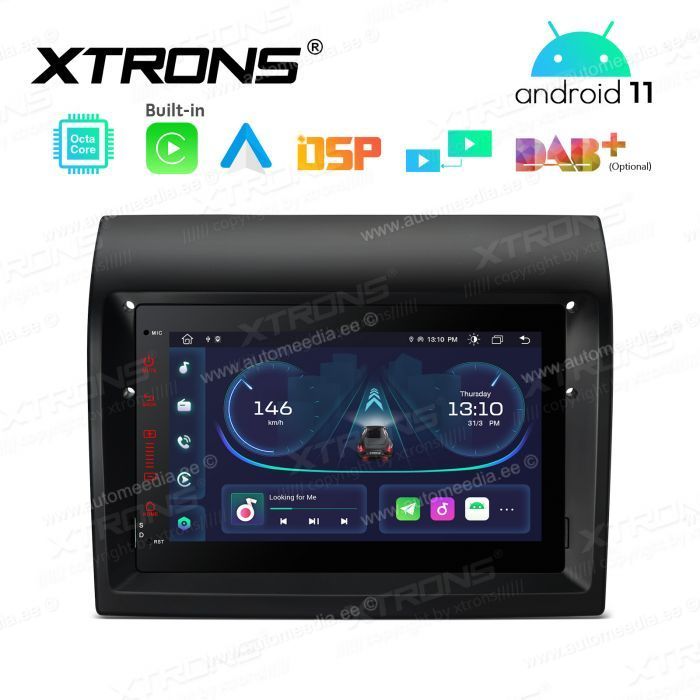 FIAT DUCATO / CITROEN Jumper / PEUGEOT Boxer Android 11 Car Multimedia Player with GPS Navigation