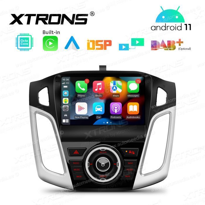 Ford Focus (2012-2017) mudelipõhine Android 11 GPS autoraadio ja multimeedia keskus