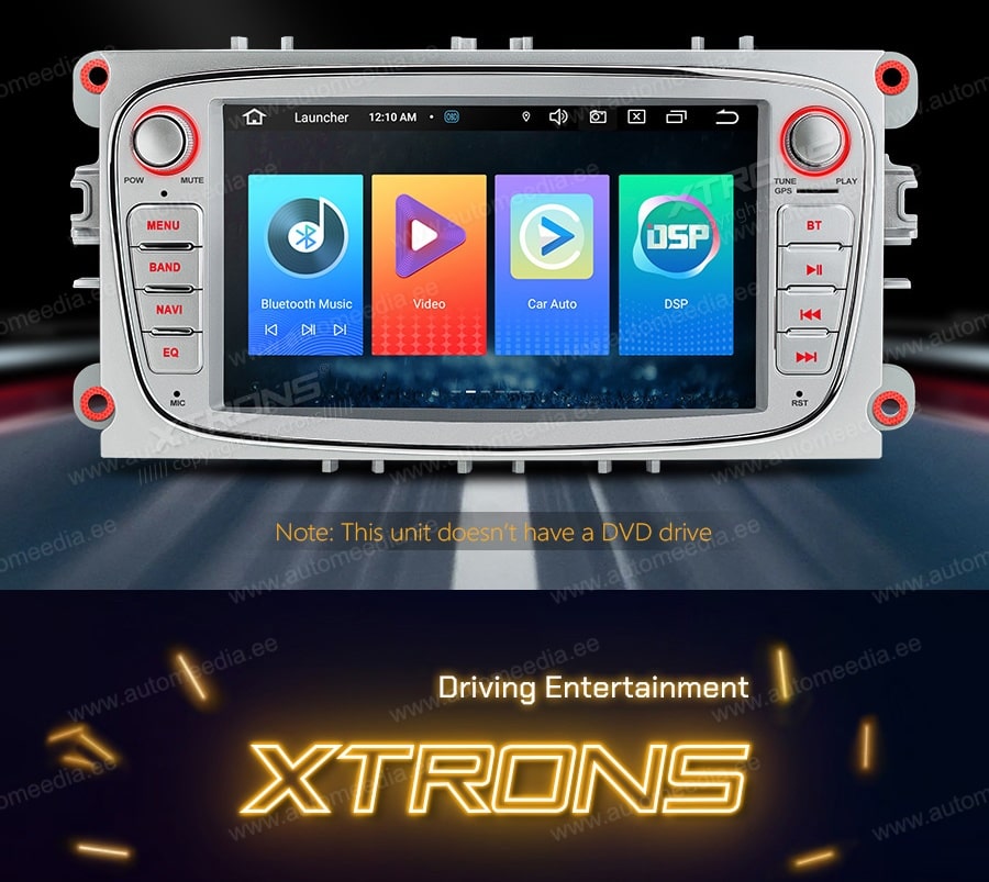 Ford (2008-2012) | Mondeo | S-Max | C-Max | Galaaxy | Connect XTRONS PSF70FSFL_S Car multimedia GPS player with Custom Fit Design