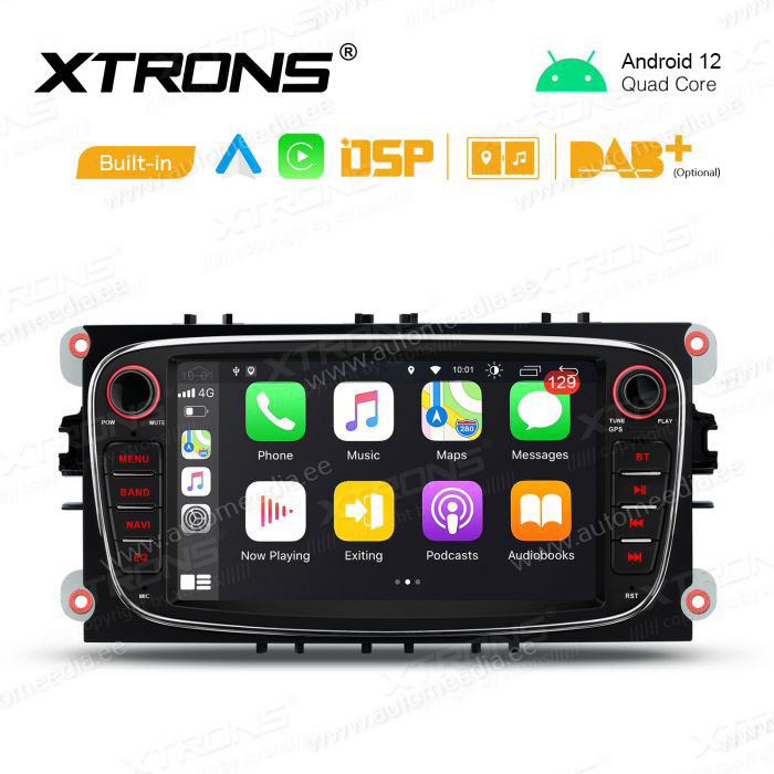 FORD MONDEO (2007-2013)/FOCUS(2008-2011)/S-MAX(2008-2011)/GALAXY(2011-2012) mudelipõhine Android 12 GPS autoraadio ja multimeedia keskus