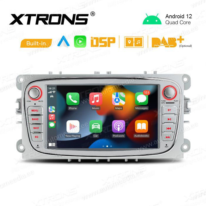 FORD MONDEO (2007-2013)/FOCUS(2008-2011)/S-MAX(2008-2011)/GALAXY(2011-2012) mudelipõhine Android 12 GPS autoraadio ja multimeedia keskus