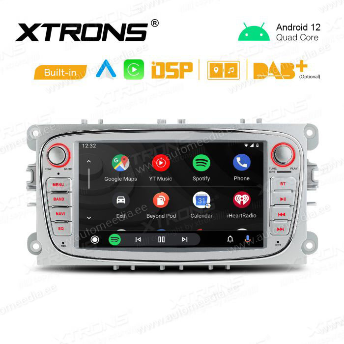 FORD MONDEO (2007-2013)/FOCUS(2008-2011)/S-MAX(2008-2011)/GALAXY(2011-2012) mudelipõhine Android 12 GPS autoraadio ja multimeedia keskus