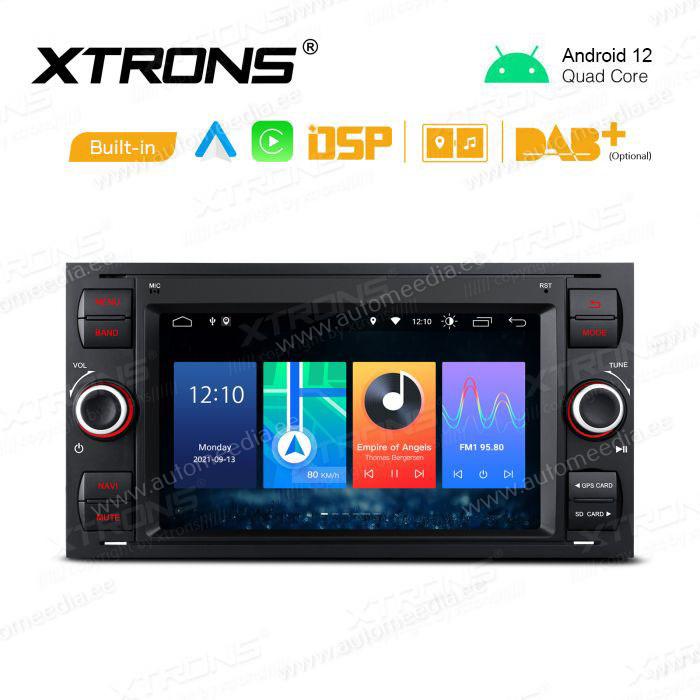 Ford C-Max | S-Max | Galaxy | Focus | Transit (2005-2011) Android 12  | GPS auto radio un multimediju centrs