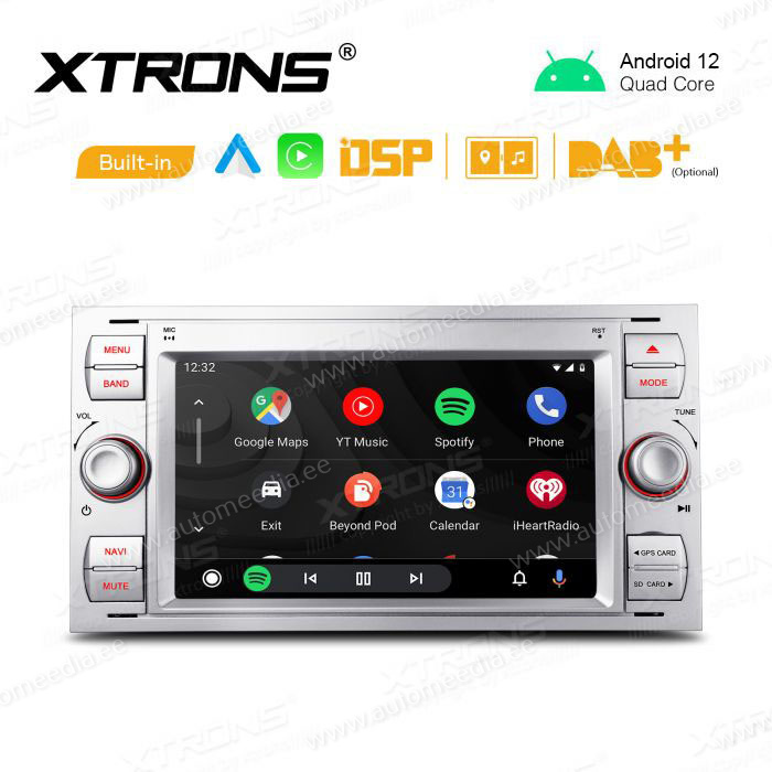 Ford C-Max | S-Max | Galaxy | Focus | Transit (2005-2011) mudelipõhine Android 12 GPS autoraadio ja multimeedia keskus