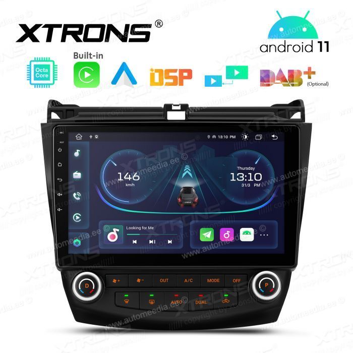 Honda Accord (2002-2008) Android 11 Car Multimedia Player with GPS Navigation