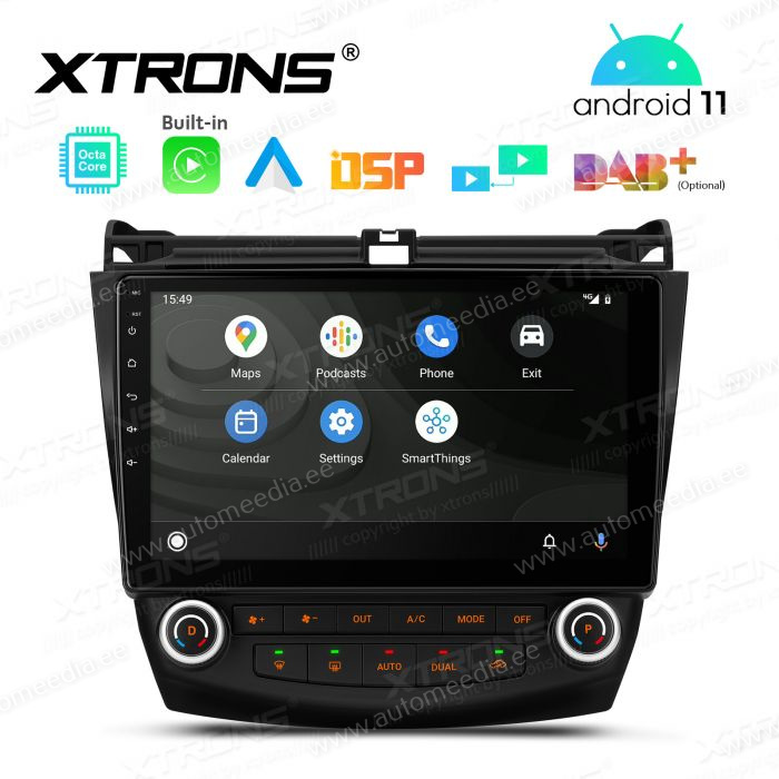 Honda Accord (2002-2008) mudelipõhine Android 12 GPS autoraadio ja multimeedia keskus