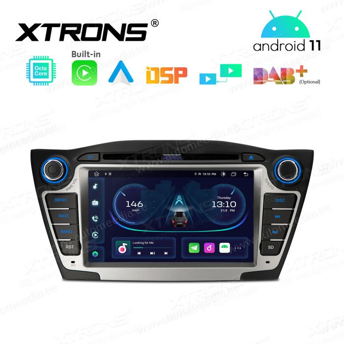 HYUNDAI ix35 (2009-2015) mudelipõhine Android 11 GPS autoraadio ja multimeedia keskus