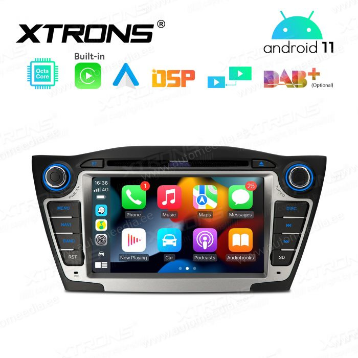 HYUNDAI ix35 (2009-2015) mudelipõhine Android 11 GPS autoraadio ja multimeedia keskus