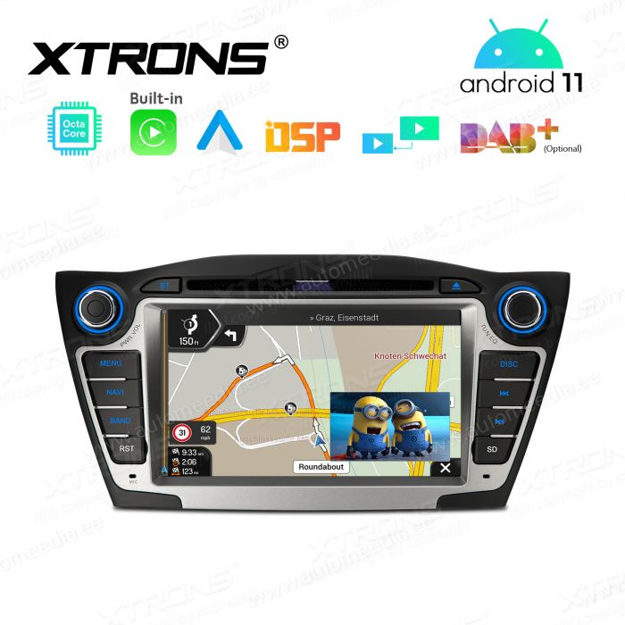 HYUNDAI ix35 (2009-2015) mudelipõhine Android 11 GPS autoraadio ja multimeedia keskus