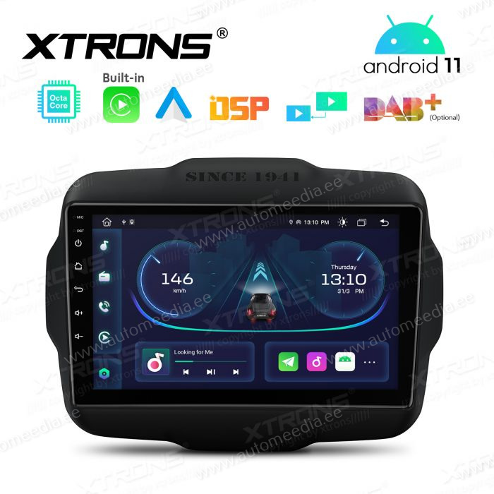 Jeep Renegade (2015-2020) Android 12 Car Multimedia Player with GPS Navigation