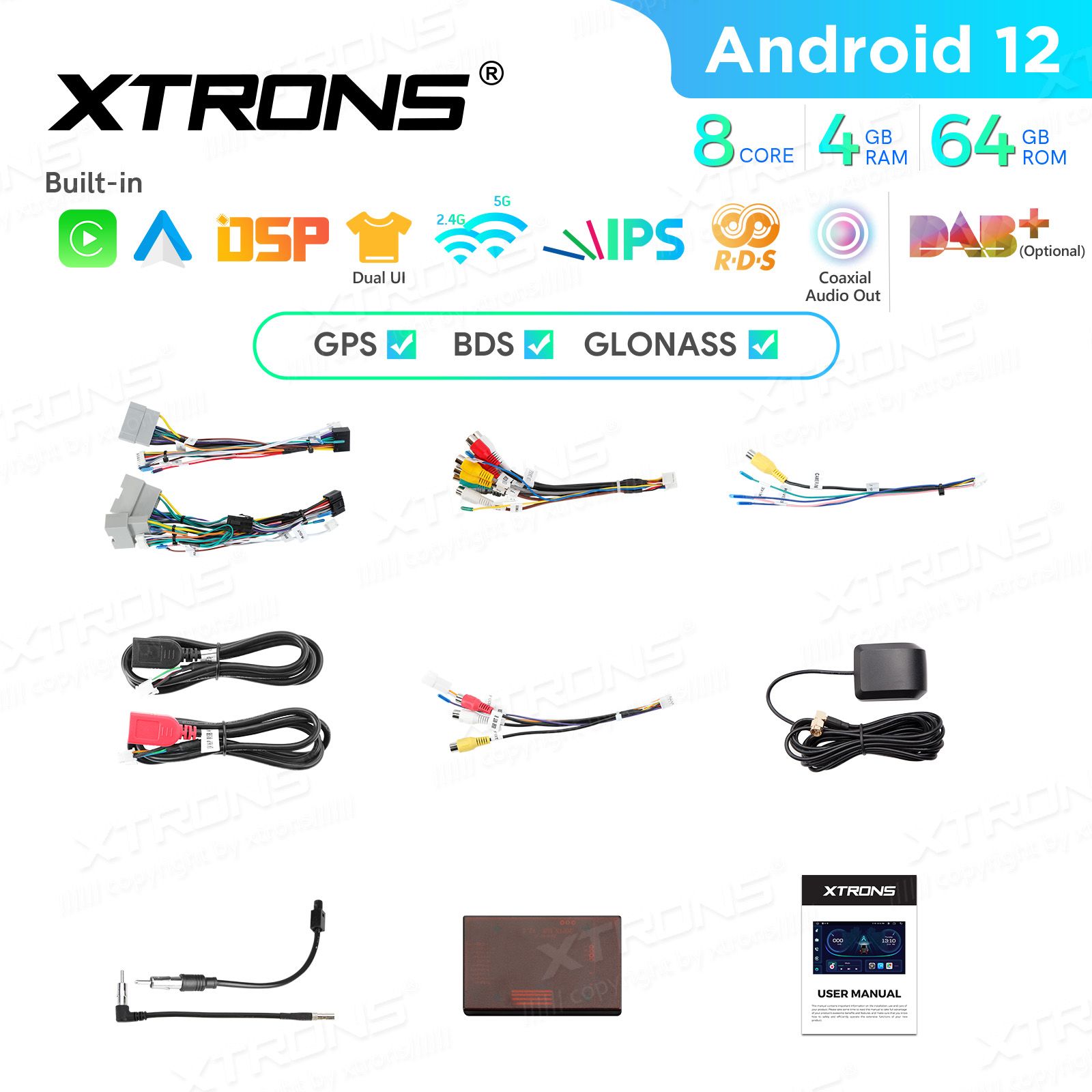 Jeep | Dodge | Chrysler | Grand Cherokee | Compass | Patriot | 300C mudelipõhine Android 12 GPS autoraadio ja multimeedia keskus