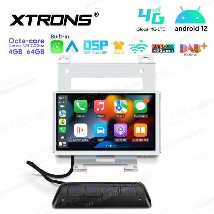 Land Rover Freelander 2 (2007-2012) mudelipõhine Android 12 GPS autoraadio ja multimeedia keskus