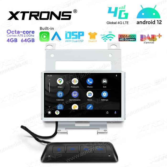 Land Rover Freelander 2 (2007-2012) mudelipõhine Android 12 GPS autoraadio ja multimeedia keskus