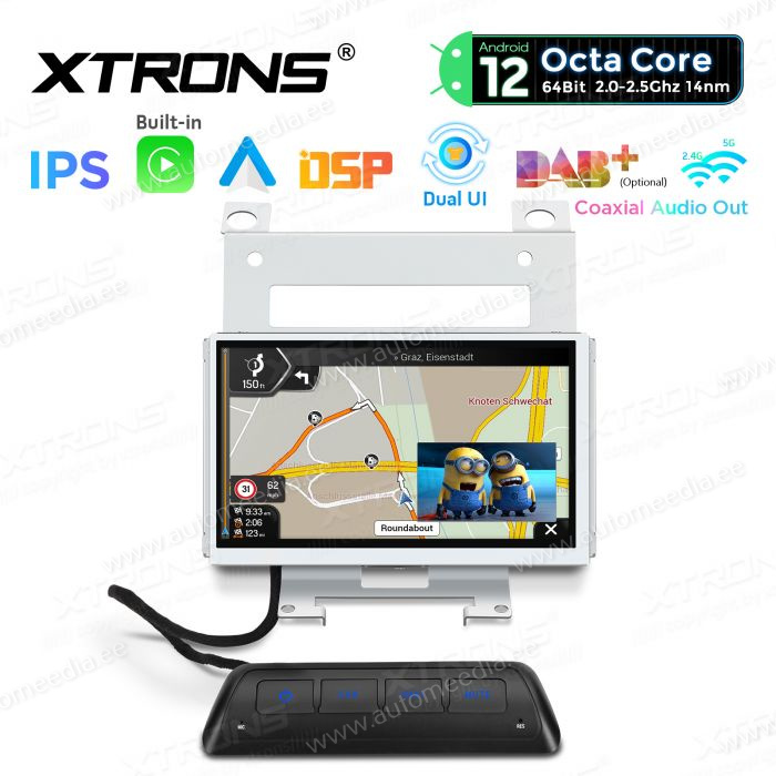 Land Rover Freelander 2 (2007-2012) mudelipõhine Android 12 GPS autoraadio ja multimeedia keskus