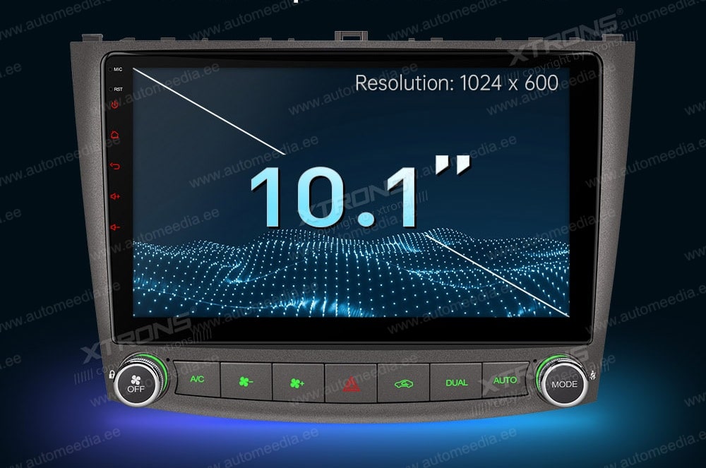 Lexus IS200 | IS300 | IS350 (2006-2012) XTRONS PMA10ISL Car multimedia GPS player with Custom Fit Design
