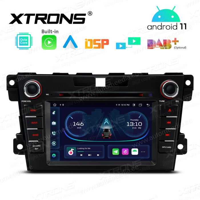 Mazda CX7 (2007-2012) Android 12  | GPS auto radio un multimediju centrs