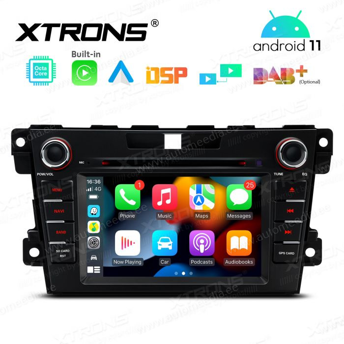 Mazda CX7 (2007-2012) mudelipõhine Android 12 GPS autoraadio ja multimeedia keskus