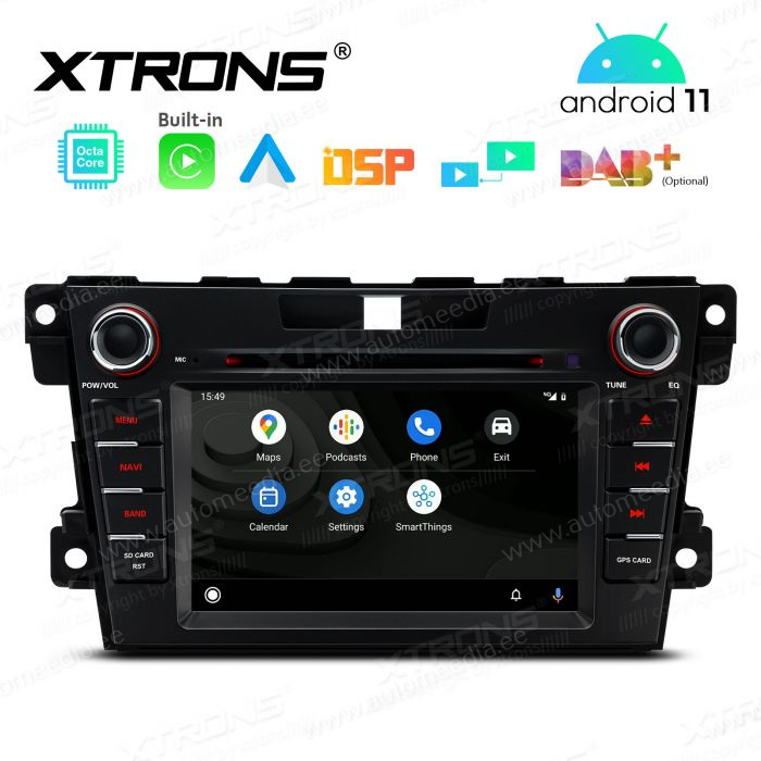 Mazda CX7 (2007-2012) mudelipõhine Android 12 GPS autoraadio ja multimeedia keskus