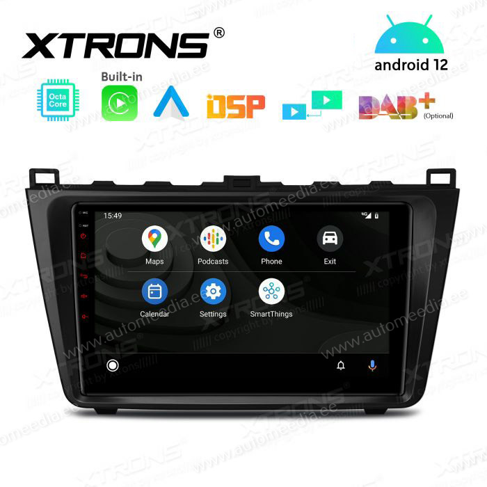 Mazda 6 (2008-2012) mudelipõhine Android 12 GPS autoraadio ja multimeedia keskus
