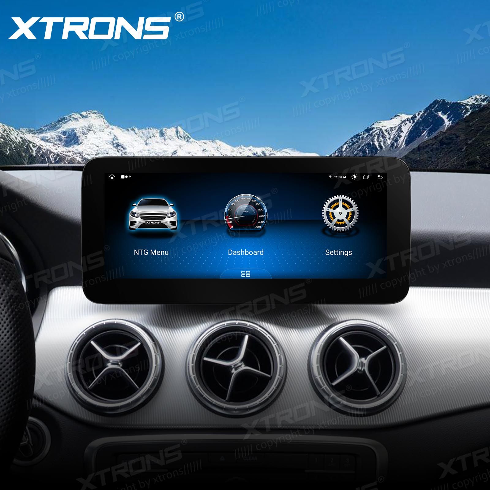 Mercedes-Benz A-Class (2013-2015) | GLA | CLA | W176 | C117 | X156 | NTG4.5 | NTG4.7 kahesüsteemne, originaalraadio säilitav Android 13 GPS autoraadio ja multimeedia keskus
