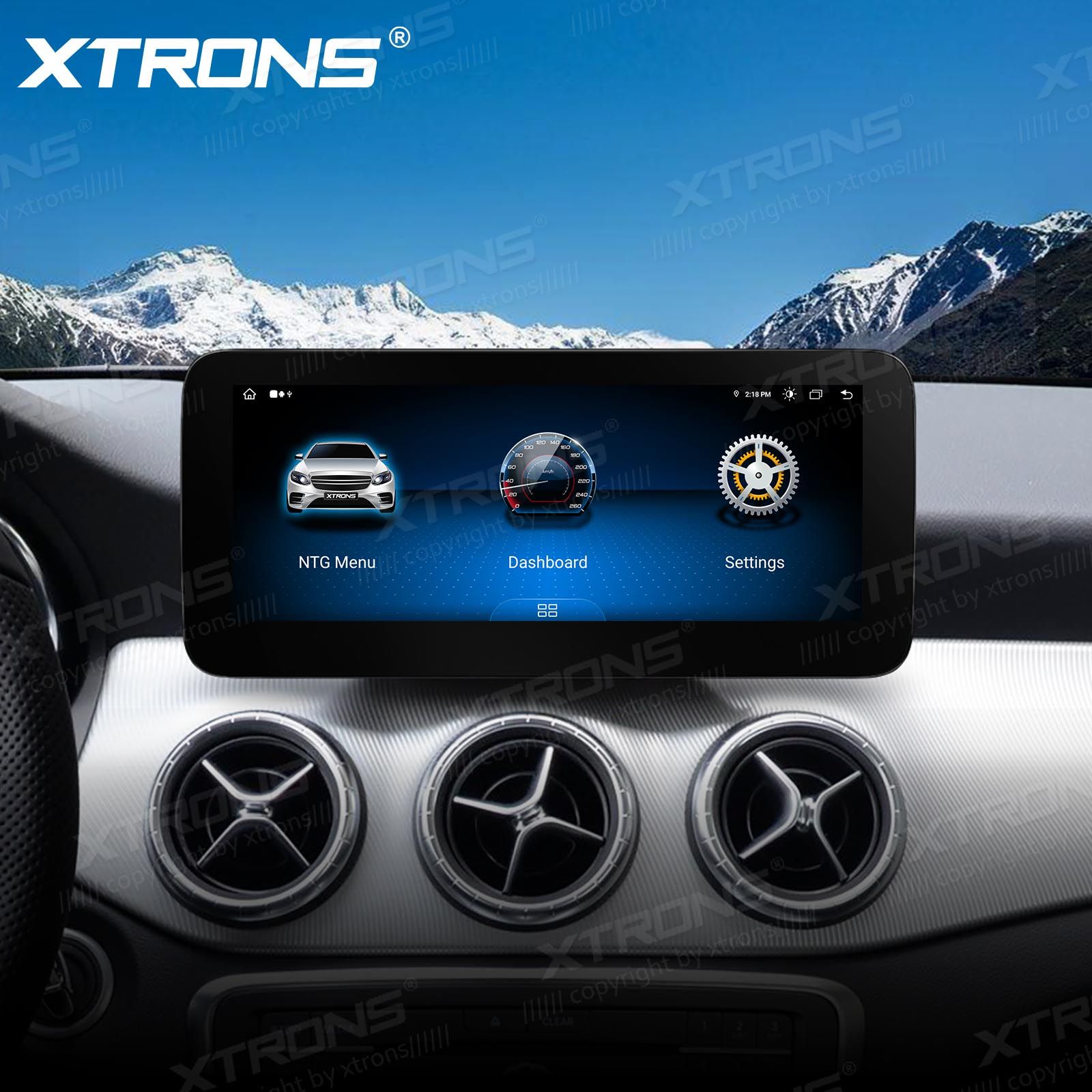 Mercedes-Benz A-Class (2013-2015) | GLA | CLA | W176 | C117 | X156 | NTG4.5 | NTG4.7 Android 13 Car Multimedia Player with GPS Navigation