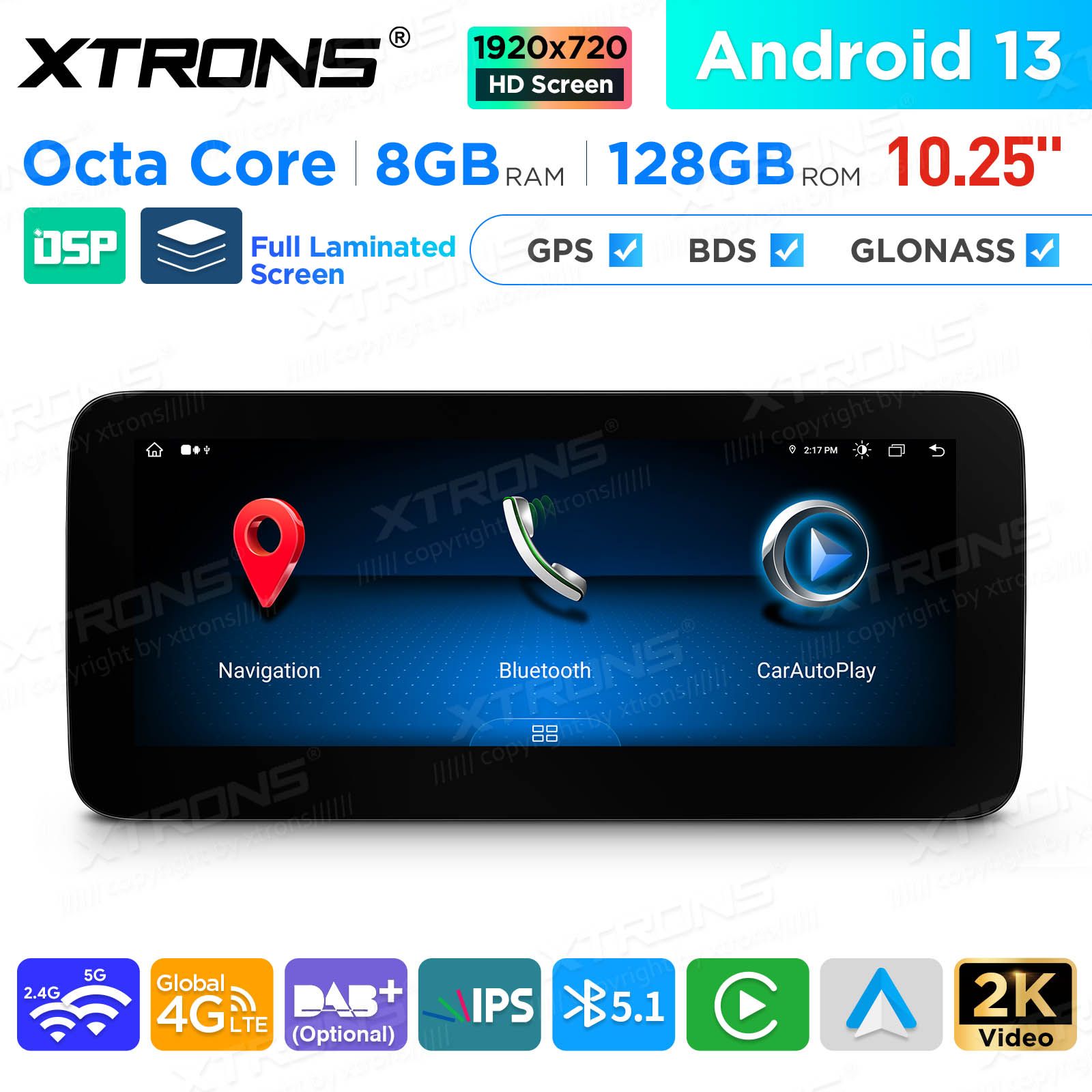Mercedes-Benz A-Class (2013-2015) | GLA | CLA | W176 | C117 | X156 | NTG4.5 | NTG4.7 kahesüsteemne, originaalraadio säilitav Android 13 GPS autoraadio ja multimeedia keskus