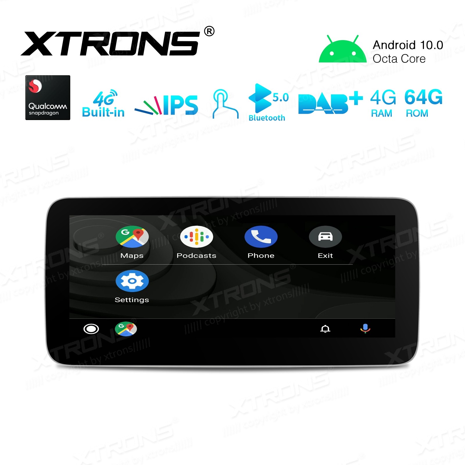 Mercedes-Benz A-Class | GLA | CLA | W176 | C117 | X156 (2016-2018) mudelipõhine Android 12 GPS autoraadio ja multimeedia keskus