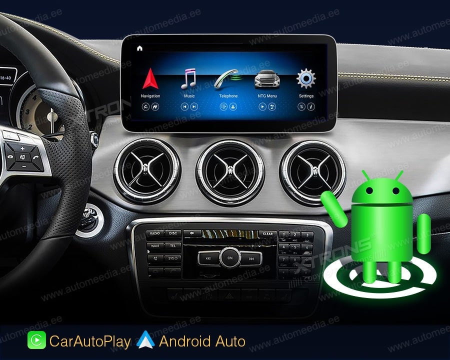 Mercedes-Benz A-Class (2013-2015) | GLA | CLA | W176 | C117 | X156 | NTG4.5 | NTG4.7  XTRONS QSM1245A Car multimedia GPS player with Custom Fit Design