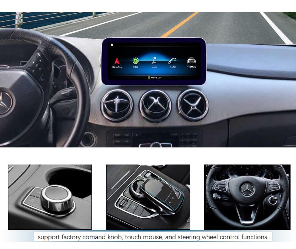 Mercedes-Benz B Class | W246 | 2011-2014 (NTG4.5)  Automedia ZFA6130 Car multimedia GPS player with Custom Fit Design