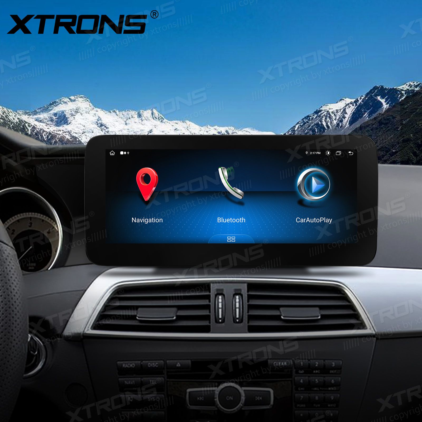 Mercedes-Benz C-Class ( 2011-2014) | W204 | NTG4.5 | NTG4.7 Android 13 Car Multimedia Player with GPS Navigation