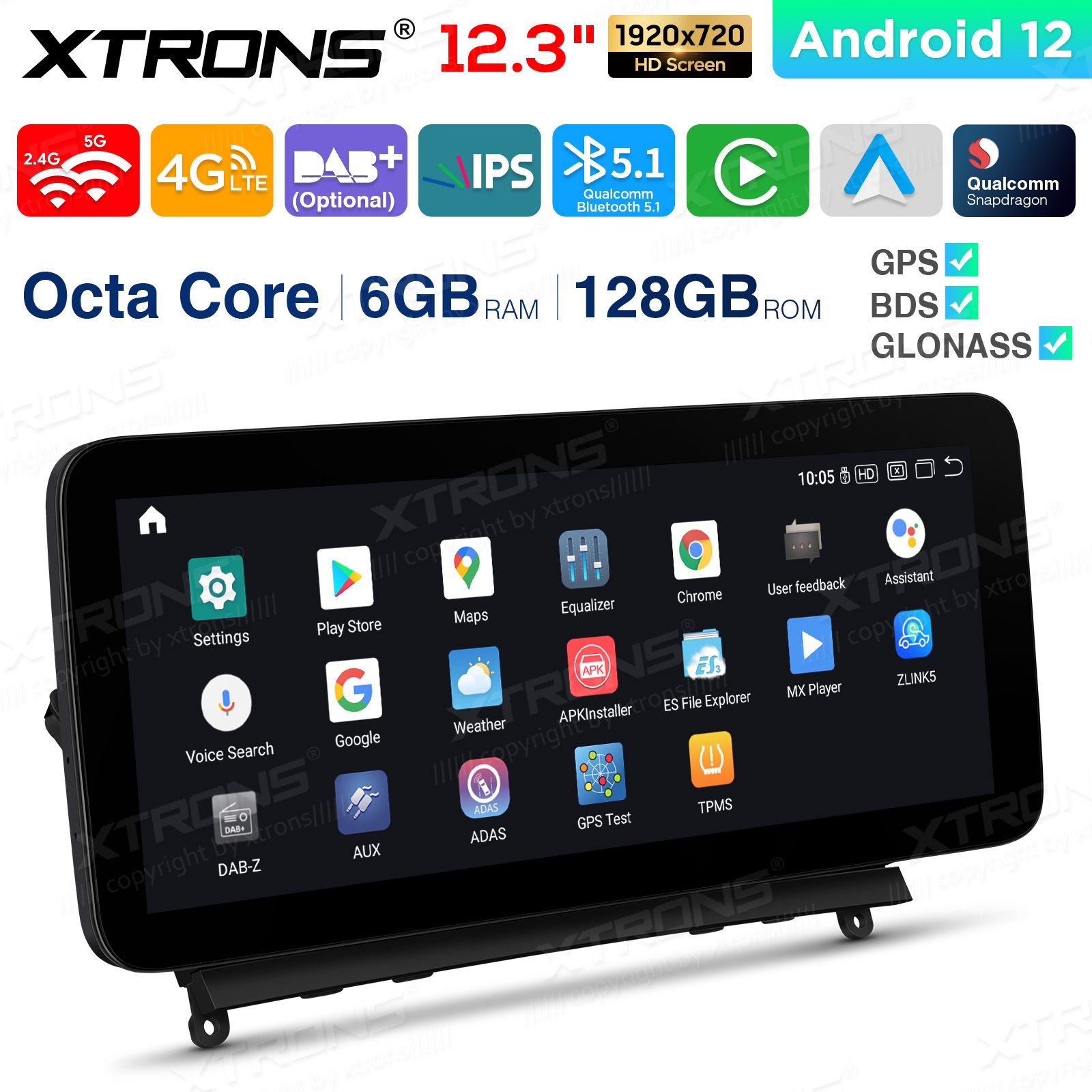 Mercedes-Benz C-Class | W204 (2008-2010) | NTG4.0 (2007-2010) mudelipõhine Android 12 GPS autoraadio ja multimeedia keskus
