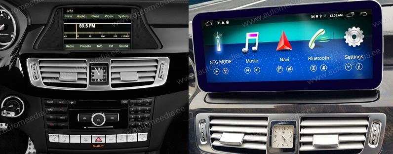 Mercedes-Benz CLS Class | 2011 - 2013 (NTG4.5)  совместимость мультимедийного радио в зависимости от модели автомобиля