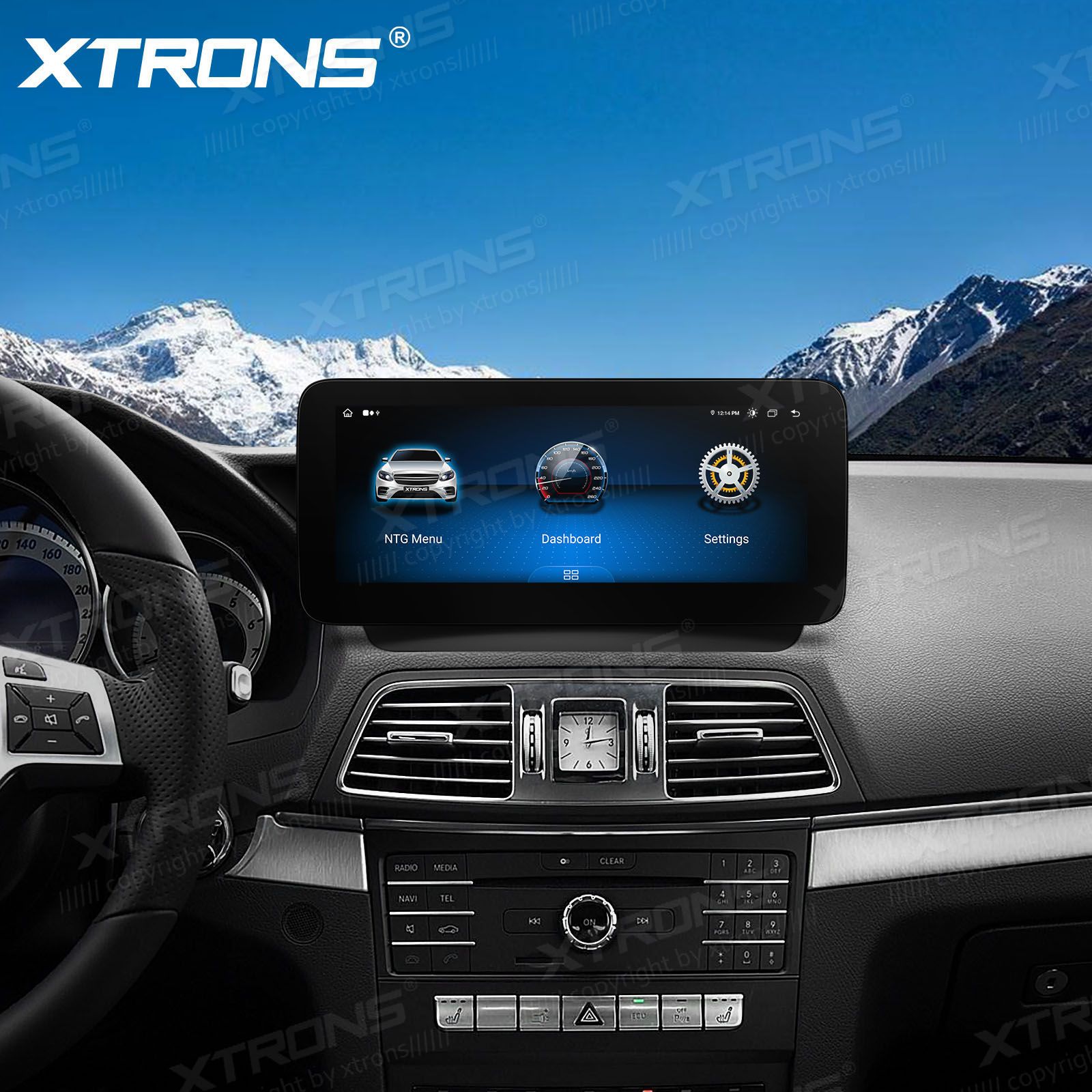 Mercedes-Benz E-Class Coupe (2015-2016) | C207 | NTG5.1 | NTG5.2 Android 13 Car Multimedia Player with GPS Navigation