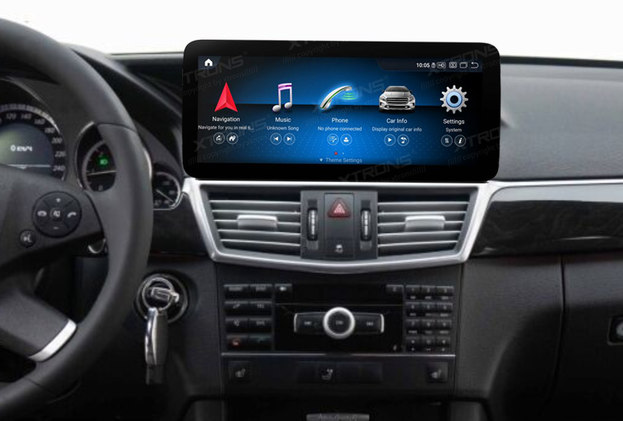 Mercedes-Benz E-Class (2010-2012) | W212 | NTG4.0  XTRONS QSM1240E_L merkkikohtainen Android GPS multimedia näyttö