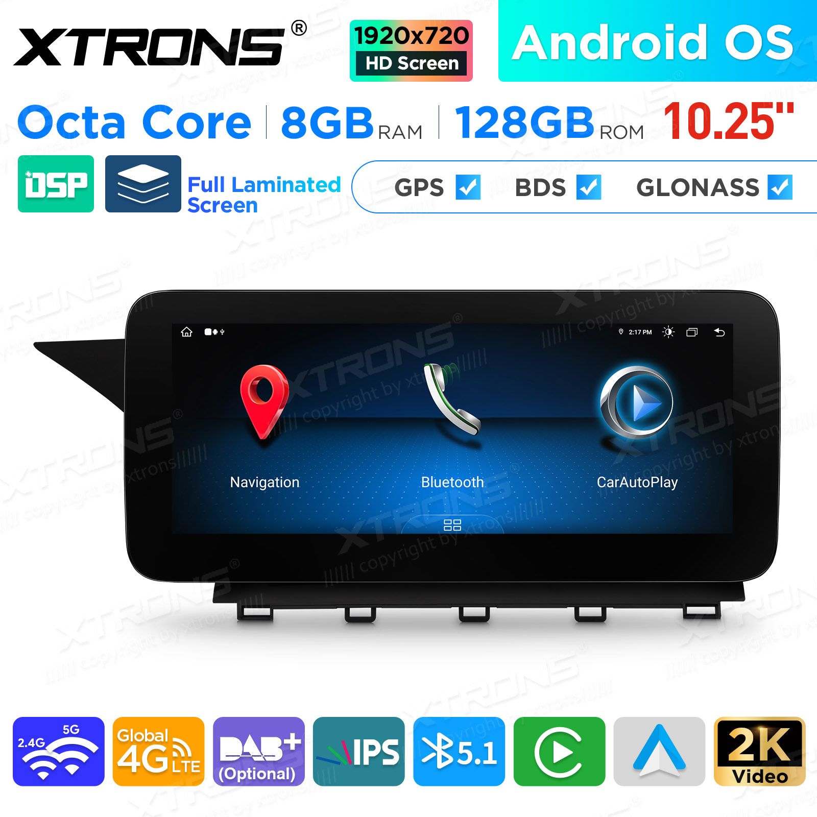 Mercedes-Benz GLK Class X204 | 2013 - 2015 (NTG4.5) kahesüsteemne, originaalraadio säilitav Android 13 GPS autoraadio ja multimeedia keskus