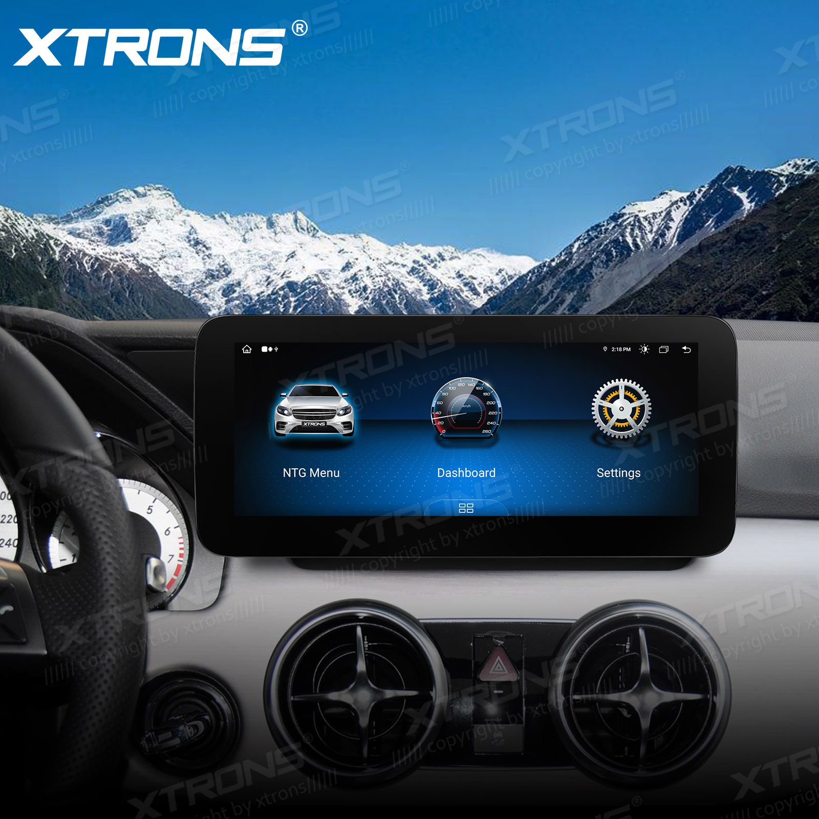 Mercedes-Benz GLK Class X204 | 2013 - 2015 (NTG4.5) Автомобильная магнитола Android 13 с GPS навигацией