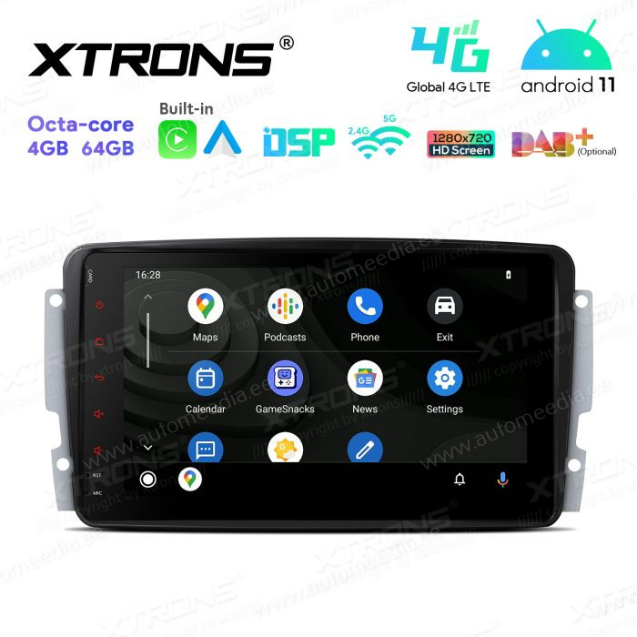 Mercedes-Benz CLK (1998-2004) | C-Class (2000-2004) | G-Class (1998-2006) | Vito & Viano (2003-2006) mudelipõhine Android 12 GPS autoraadio ja multimeedia keskus