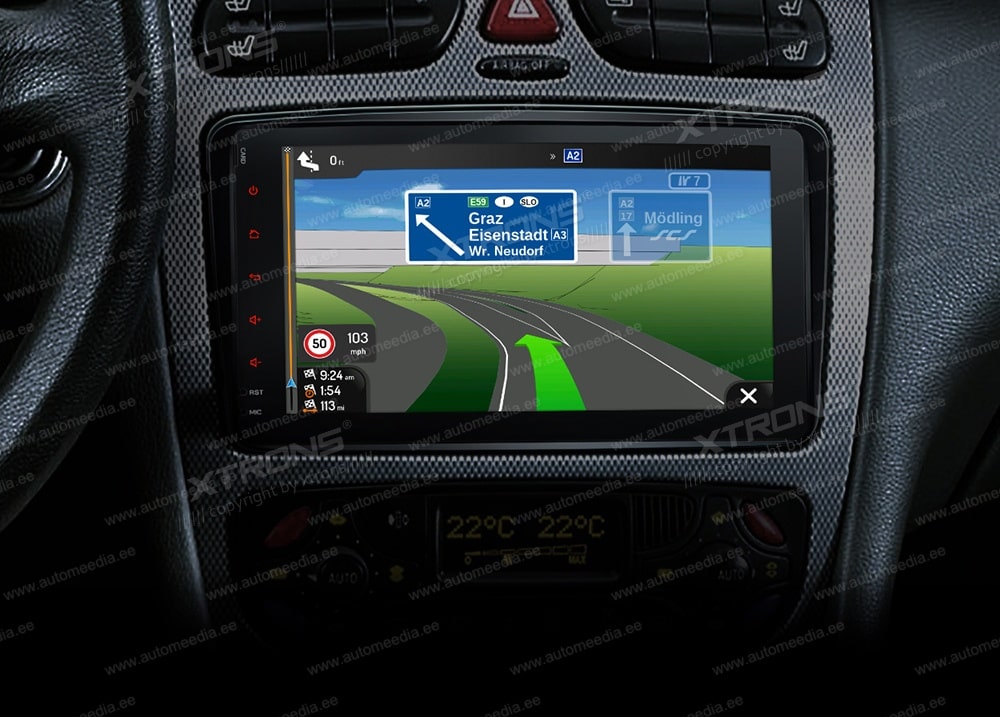 Mercedes-Benz CLK | C-Class | G-Class (2005-2008)  XTRONS MA80M203L Car multimedia GPS player with Custom Fit Design