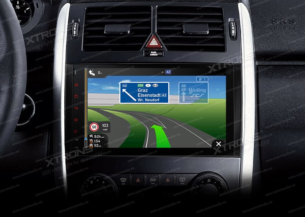Mercedes-Benz Sprinter | Vito | Viano | A-Class | B-Class (2004-2012)  XTRONS MA90M245L Car multimedia GPS player with Custom Fit Design