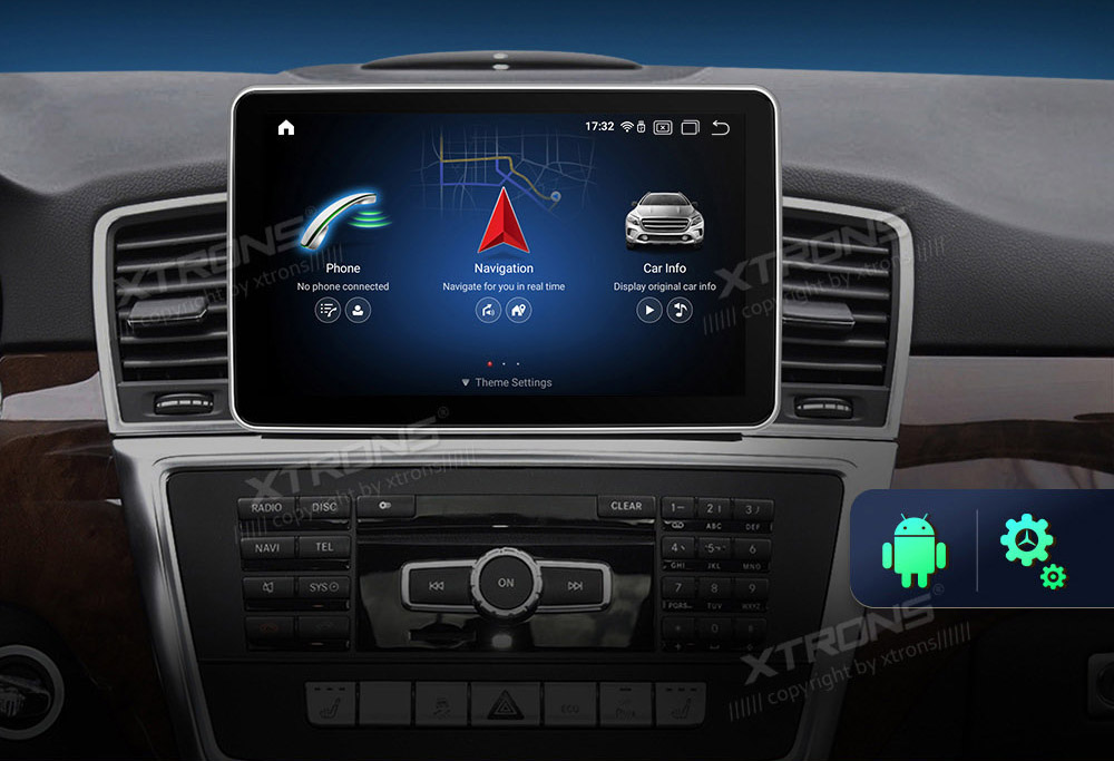 Mercedes-Benz ML W166 | GL X166 | 2012-2015 | NTG 4.5  XTRONS QSM9245ML Штатная магнитола Android