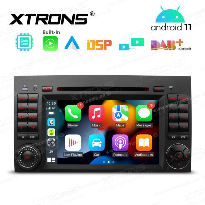 Mercedes-Benz Sprinter | Vito & Viano (2006-2020) | A-Class | B-Class (2004-2012) mudelipõhine Android 11 GPS autoraadio ja multimeedia keskus