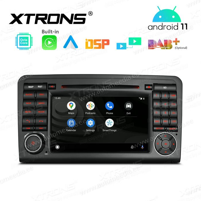 Mercedes-Benz ML | GL | W164 | X164 (2005-2012) mudelipõhine Android 12 GPS autoraadio ja multimeedia keskus