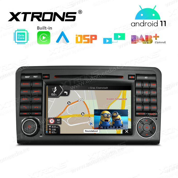 Mercedes-Benz ML | GL | W164 | X164 (2005-2012) mudelipõhine Android 12 GPS autoraadio ja multimeedia keskus