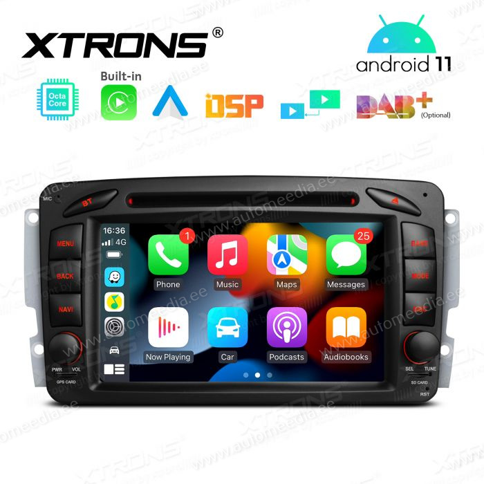 Mercedes-Benz CLK (1998-2004) | C-Class (2000-2004) | G-Class (1998-2006) | Vito & Viano (2003-2006) mudelipõhine Android 12 GPS autoraadio ja multimeedia keskus