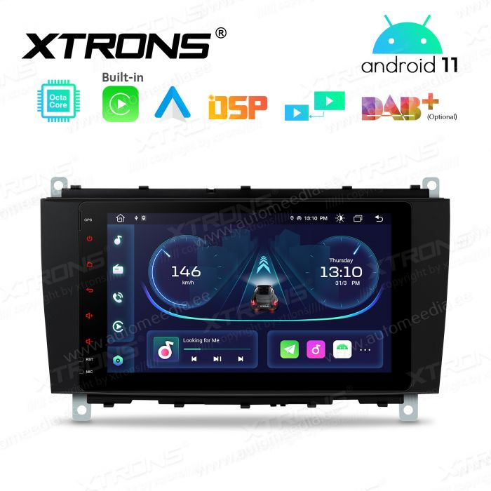 Mercedes-Benz CLK (2005-2006) | C-Class (2004-2007) | G-Class (2005-2008) Android 12  | GPS auto radio un multimediju centrs