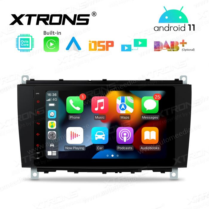 Mercedes-Benz CLK (2005-2006) | C-Class (2004-2007) | G-Class (2005-2008) mudelipõhine Android 12 GPS autoraadio ja multimeedia keskus