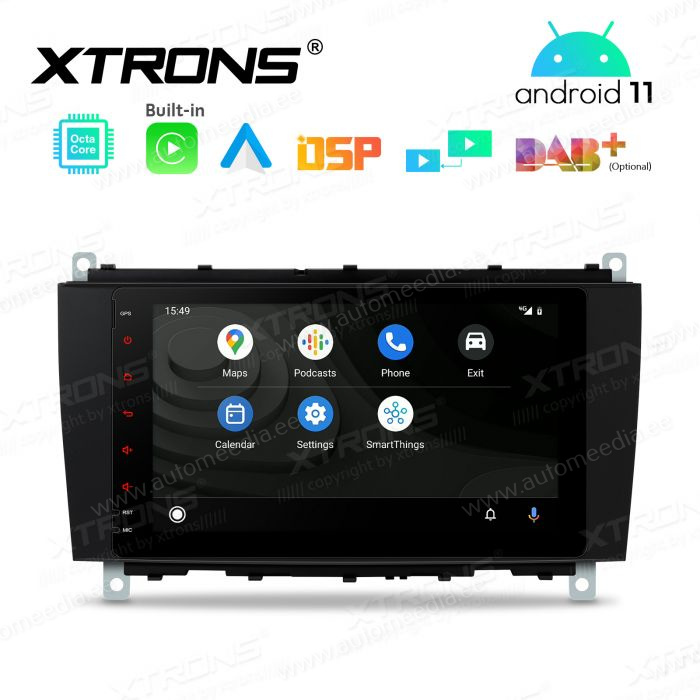 Mercedes-Benz CLK (2005-2006) | C-Class (2004-2007) | G-Class (2005-2008) mudelipõhine Android 12 GPS autoraadio ja multimeedia keskus