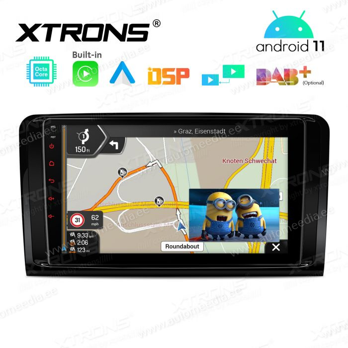 Mercedes-Benz ML | GL | W164 | X164 (2005-2012) mudelipõhine Android 12 GPS autoraadio ja multimeedia keskus