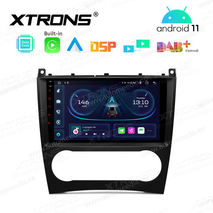 Mercedes-Benz CLK (2005-2006) | C-Class (2004-2007) | G-Class (2005-2008) Android 12 Car Multimedia Player with GPS Navigation
