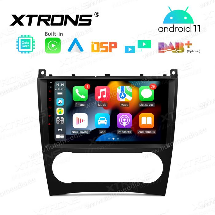 Mercedes-Benz CLK (2005-2006) | C-Class (2004-2007) | G-Class (2005-2008) mudelipõhine Android 12 GPS autoraadio ja multimeedia keskus